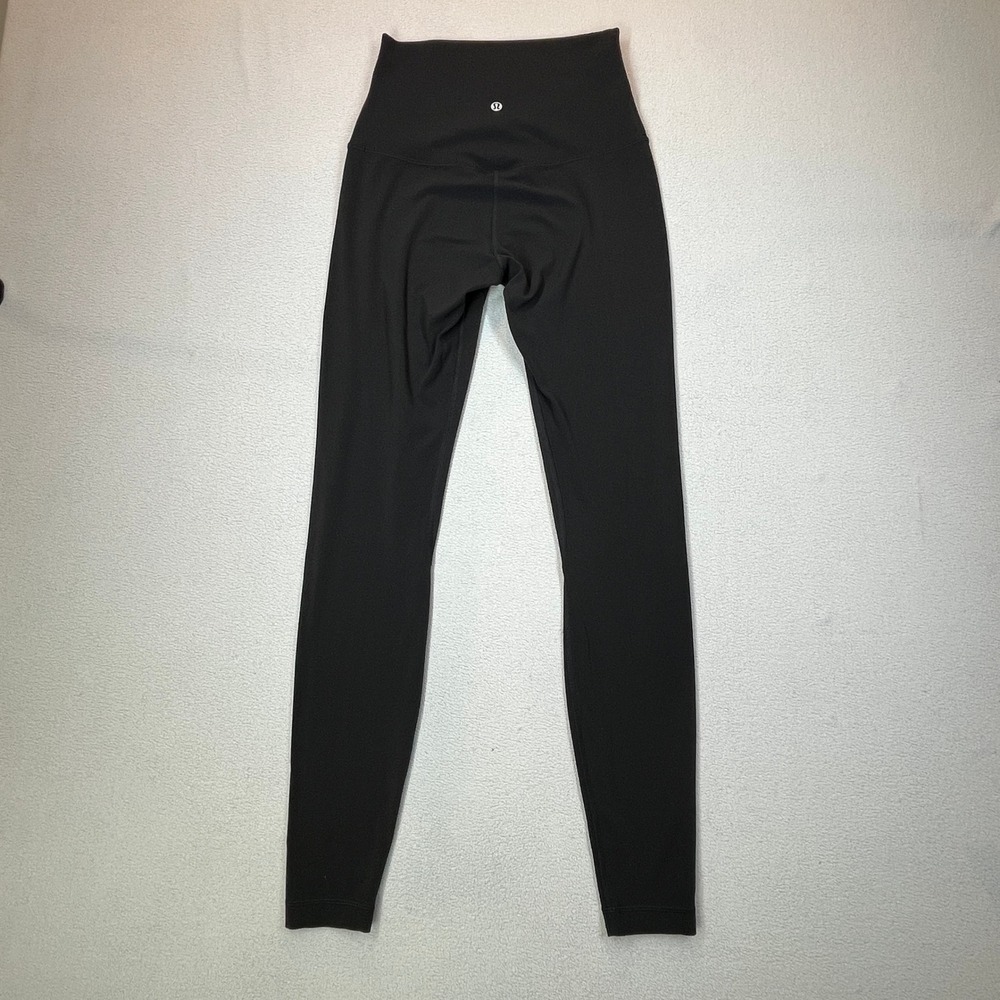 Lululemon Align High-Rise Pant 28 Black Nulu Yoga Leggings Size 6 LW5CTNS